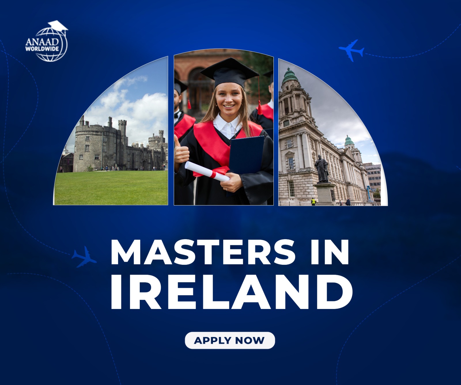 Top universities in Ireland for Masters for Indian students