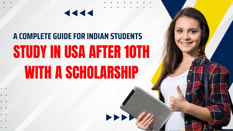Study in USA After 10th with a Scholarship