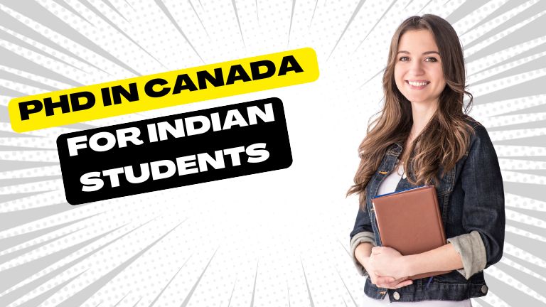 PhD in Canada for Indian Students